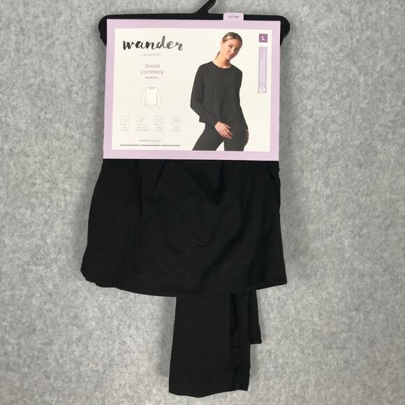 Wander Hot Totties Thermal Top Large Midweight Base Layers Noemi Soft Snow Ski - Picture 2 of 6